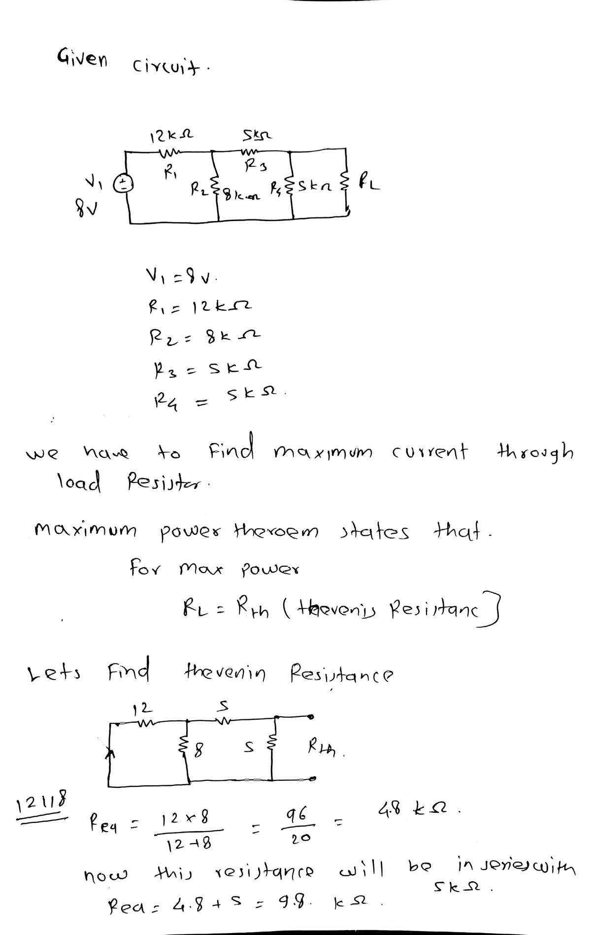 Electrical Engineering homework question answer, step 1, image 1